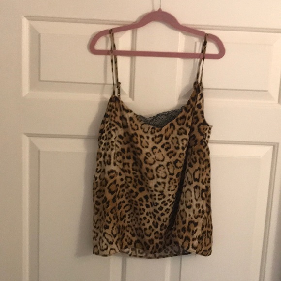 Brand new Zara cheetah print lacy shirt - Picture 1 of 2
